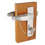 With internal lock and external emergency lock (for toilets and cabins)